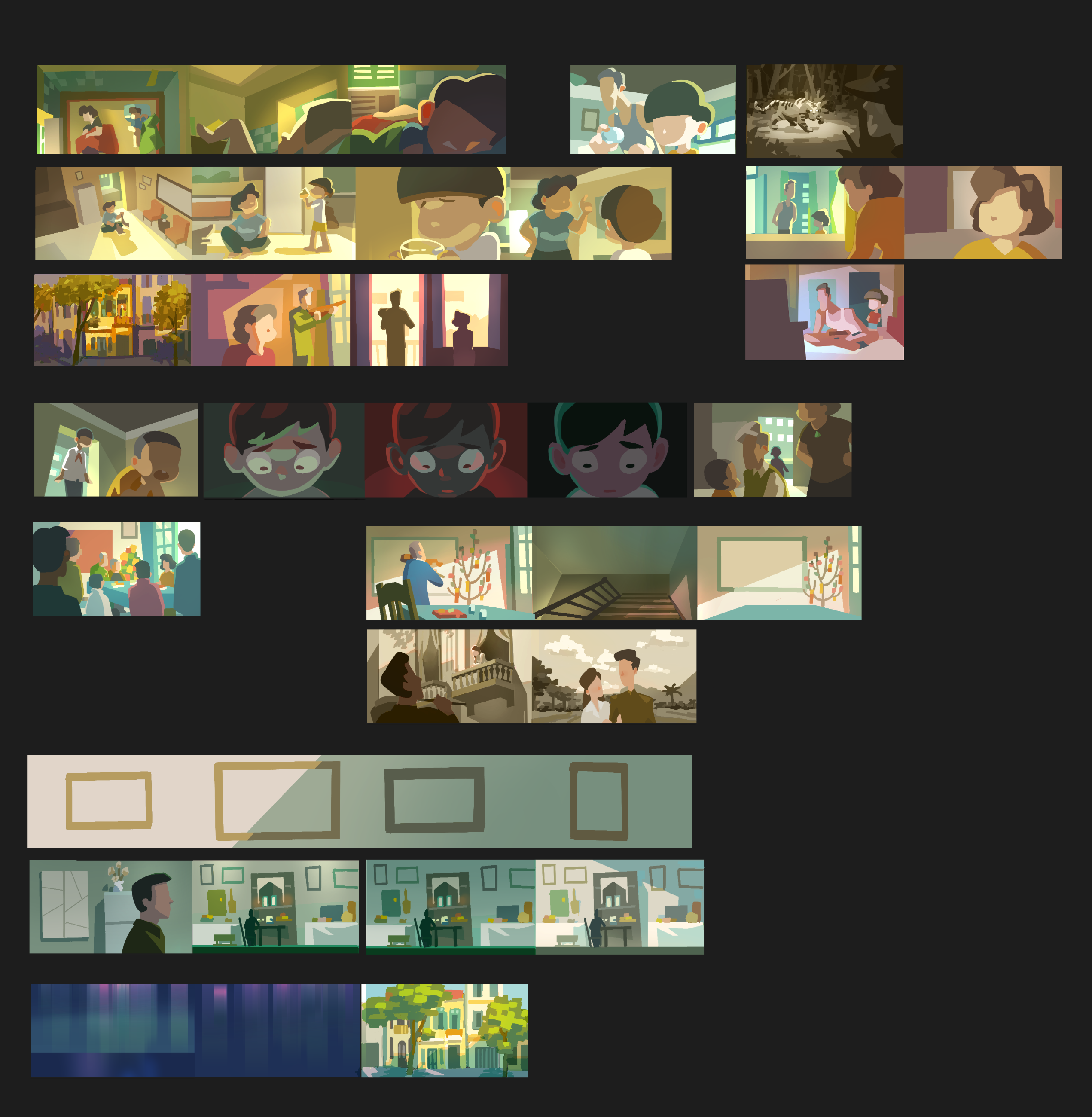 Color script by me - Animatic by the director